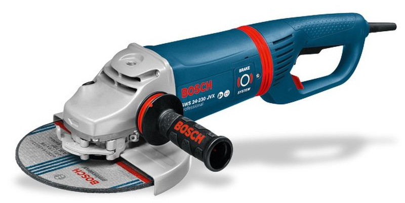 Bosch GWS 24-230 JVX 2400W 6500RPM 180mm 6600g angle grinder