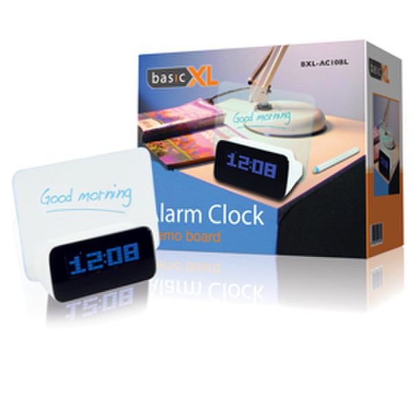 basicXL BXL-AC10BL Black alarm clock