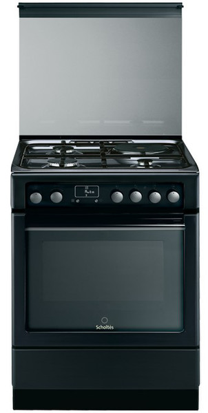 Scholtes CI 66M A Freestanding Combi hob A Black cooker