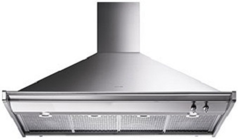 Smeg KD120X-2 Wall-mounted 830m³/h Stainless steel cooker hood