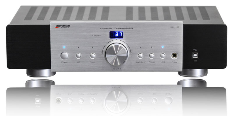 Advance Acoustic MAX 150 2.0 Дома Проводная Черный, Белый усилитель звуковой частоты