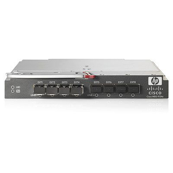 HP Cisco MDS 9124e 24-port Fabric Switch for c-Class BladeSystem networking card