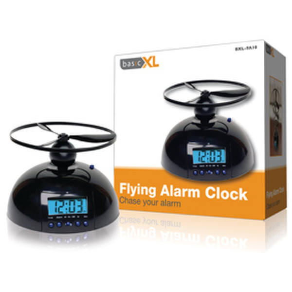 basicXL BXL-FA10 Black alarm clock