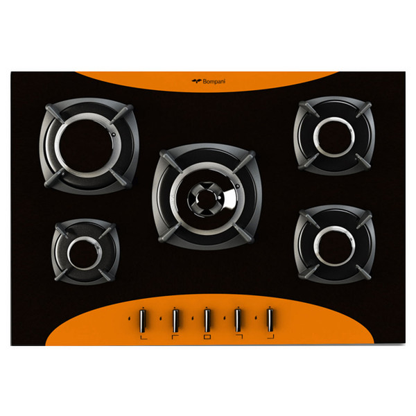 Bompani BO219VE/N built-in Gas Black,Orange hob