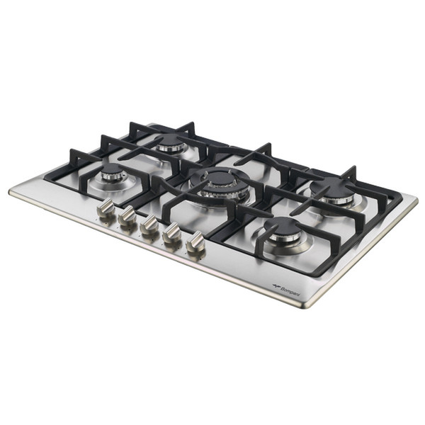 Bompani BO293MD/N built-in Gas Black,Stainless steel hob