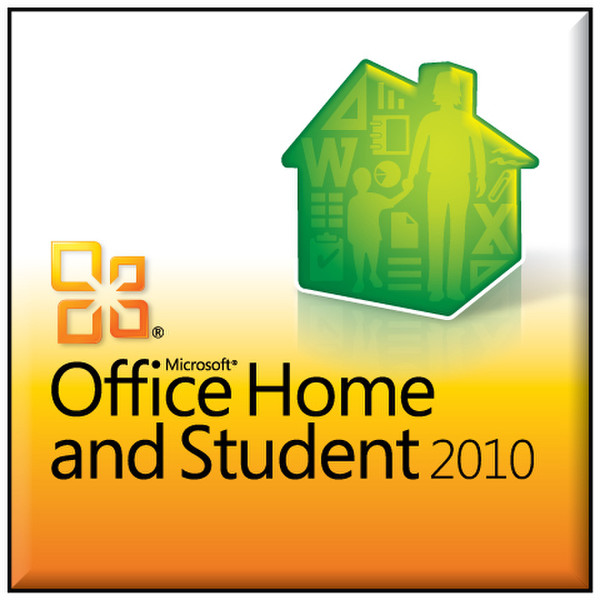 HP Microsoft Office Home and Student 2010, SP1, DAN