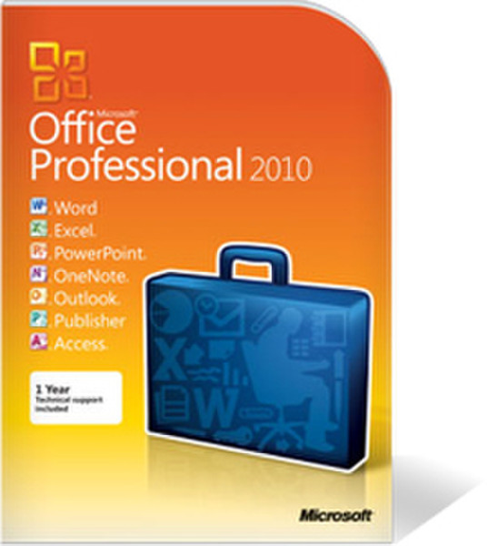 HP Microsoft Office Professional 2010, SP1, DAN