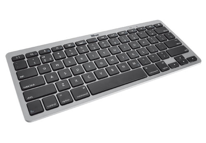 Trust 18536 Bluetooth Schwarz, Grau Tastatur für Mobilgeräte