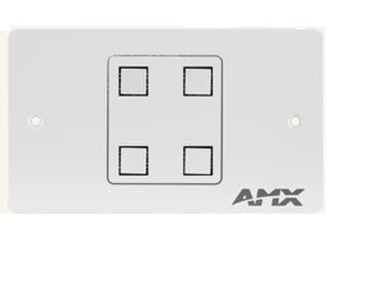 AMX CP-2004-UK press buttons White remote control