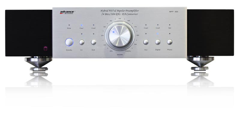 Advance Acoustic MPP 505 Дома Проводная Черный, Белый усилитель звуковой частоты