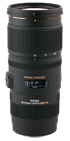 Sigma APO 50-150mm F2.8 EX DC OS HSM SLR Tele zoom lens Черный