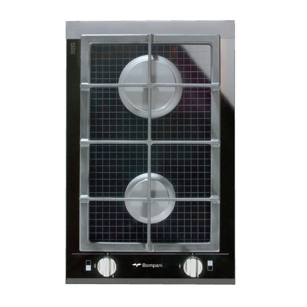 Bompani BO267SB/N built-in Gas hob Black,Grey hob