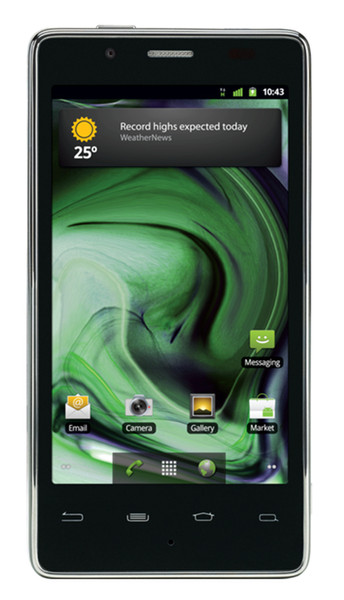 XOLO X900 16GB Schwarz Smartphone