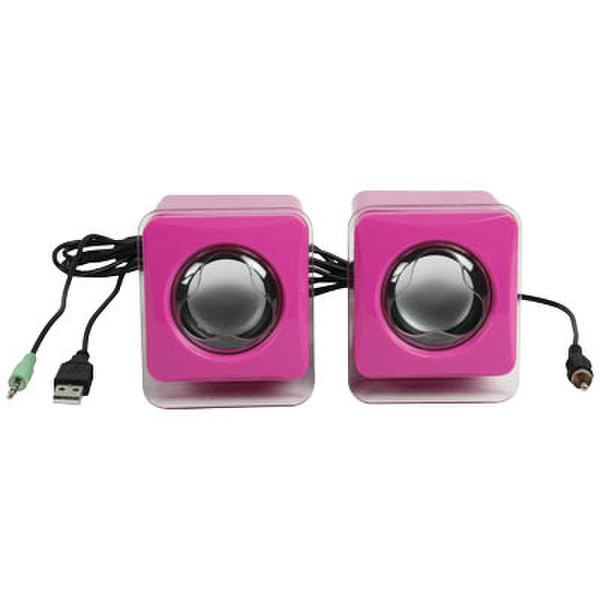basicXL BXL-SP10PI 6Вт Розовый акустика