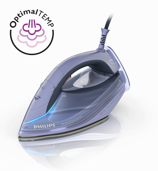 Philips PerfectCare Xpress GC5055/02 Паровой утюг 2800Вт Пурпурный, Белый утюг