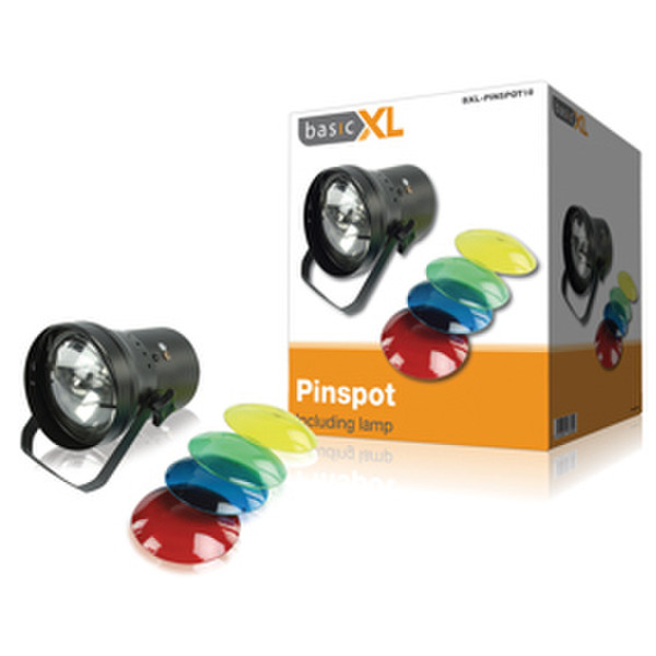 basicXL BXL-PINSPOT10 30W Black lighting spot