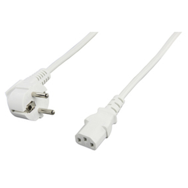 Valueline 10m IEC320 C13 10m C13 coupler White power cable
