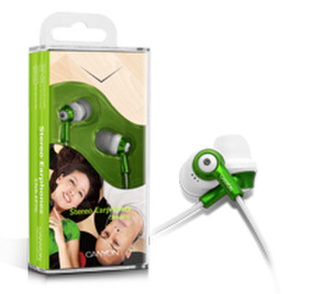 Canyon CNR-EP7G Intraaural In-ear Green headphone