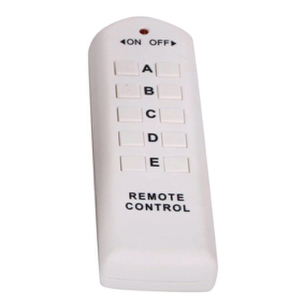 HQ EL-COCO20RC RF Wireless press buttons White remote control