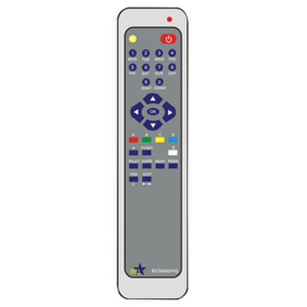 HQ RCS400/HQN IR Wireless Grey remote control