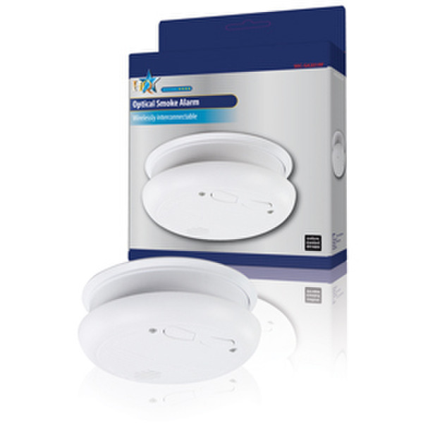 HQ SEC-SA301RF Optical detector Interconnectable Wireless White smoke detector