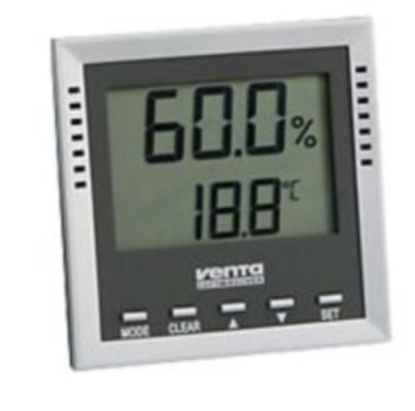 Venta 6011000 indoor Electronic hygrometer Silver