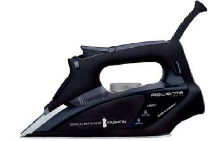 Rowenta DW 5025 Steam iron Stainless Steel soleplate 2400W Black iron