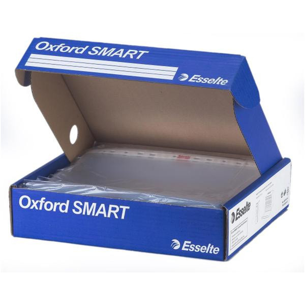 Esselte Oxford Smart 210 x 297 mm (A4) Polypropylene (PP) 400Stück(e) Klarsichthülle