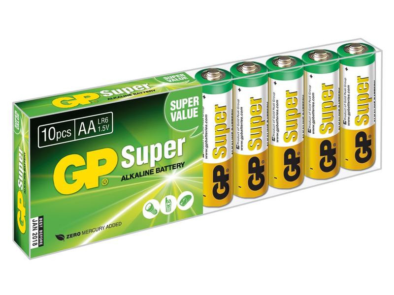 GP Batteries Super Alkaline 1013200101 батарейки