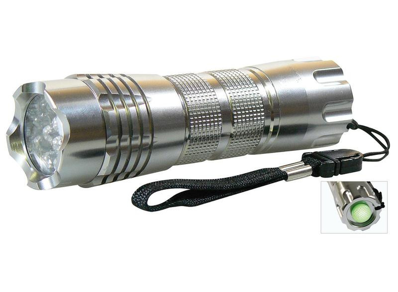 Emos 12x LED Hand flashlight LED Metallic