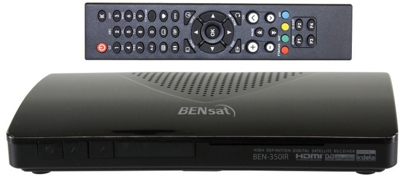 BENsat 350IR Satellite Full HD Black TV set-top box