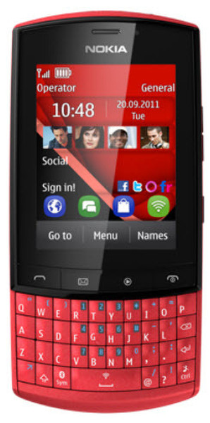 Nokia Asha 303 Rot
