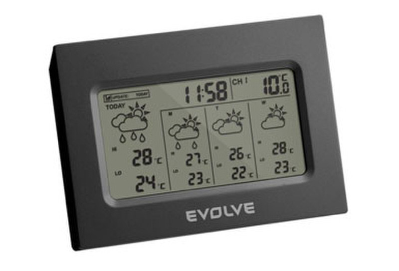 Evolve EMC437 Black weather station
