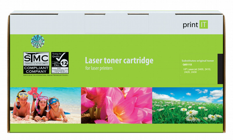 PRINT IT PI-159 Cartridge 12000pages Black laser toner & cartridge