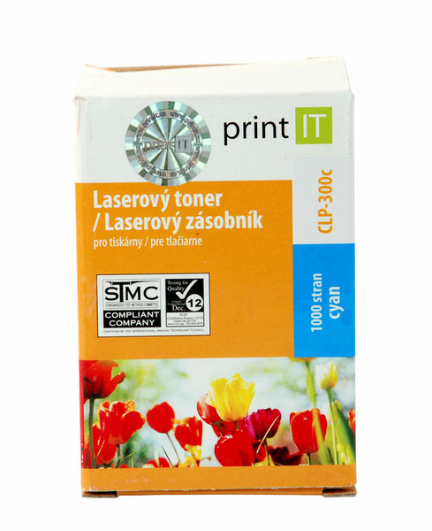 PRINT IT CLP300c Toner 1000pages Cyan