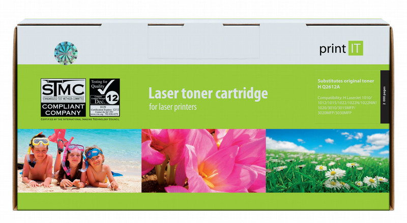 PRINT IT Q2612A Toner 2000pages Black