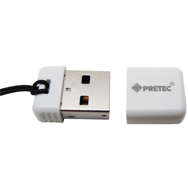 Pretec i-Disk Poco 8GB 8ГБ USB 2.0 Белый USB флеш накопитель