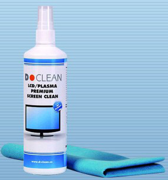 D-CLEAN S-5001 LCD/TFT/Plasma Equipment cleansing wet/dry cloths & liquid 250мл набор для чистки оборудования