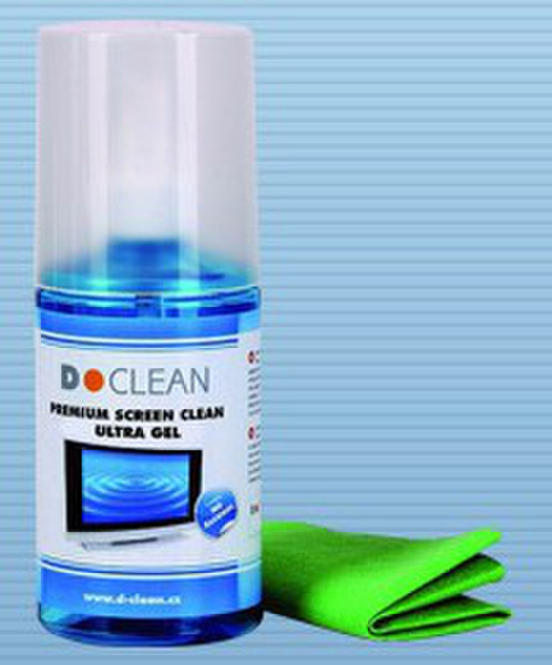 D-CLEAN S-5002 LCD/TFT/Plasma Equipment cleansing wet/dry cloths & liquid 200ml equipment cleansing kit