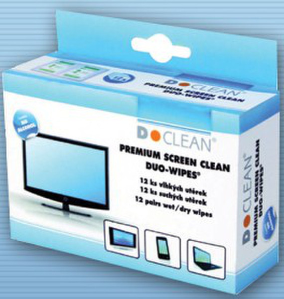 D-CLEAN S-5004 LCD/TFT/Plasma Equipment cleansing wet & dry cloths набор для чистки оборудования