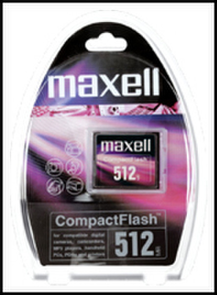 Maxell CompactFlash Card 8 GB 8GB Kompaktflash Speicherkarte
