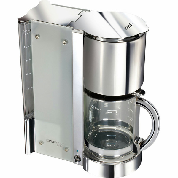 Clatronic KA 3094 Drip coffee maker 1.5L 12cups Stainless steel coffee maker