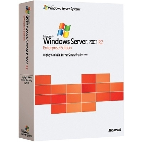 Microsoft Windows Server 2003 R2 Enterprise Edition w/SP2 - Media - volume - CD - HU