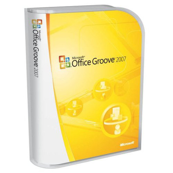 Microsoft Office Groove 2007 32-bit, ITA, MVL, CD Microsoft Volume License (MVL) Italian