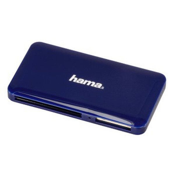 Hama Slim USB 3.0 Blue card reader
