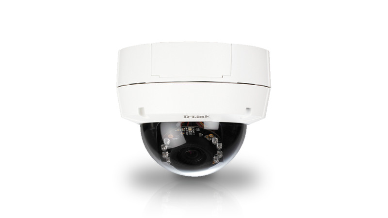 D-Link DCS-6511/A IP security camera В помещении и на открытом воздухе Dome Белый камера видеонаблюдения