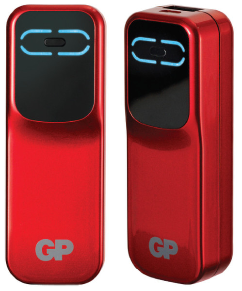 GP Batteries GP Portable PowerBank XPB21 Lithium-Ion (Li-Ion) 2000mAh Red