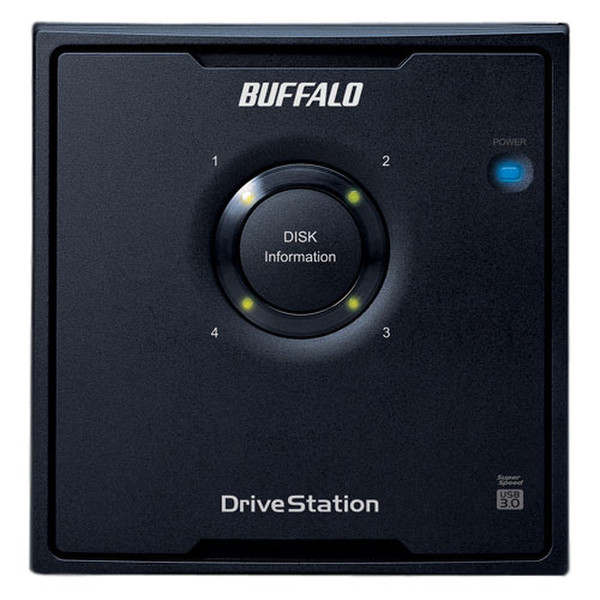 Buffalo DriveStation Quad 16TB USB Type-A 3.0 (3.1 Gen 1) 4000GB Schwarz