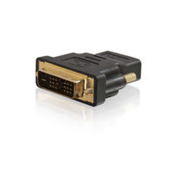 C2G DVI-D to HDMI Inline Adapter DVI-D HDMI Черный кабельный разъем/переходник