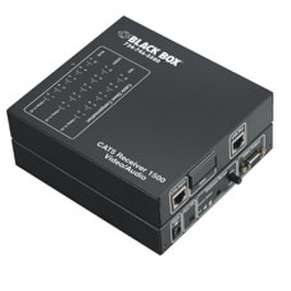 Black Box AC1014A-R2 AV receiver Black AV extender